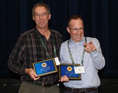 Award of Merit to Dave Ward (left); Neil Ward (right). Photo credit: Rich Grost