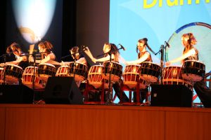 Traditional drum performance at the Opening Ceremony of the 7th World Fisheries Congress.