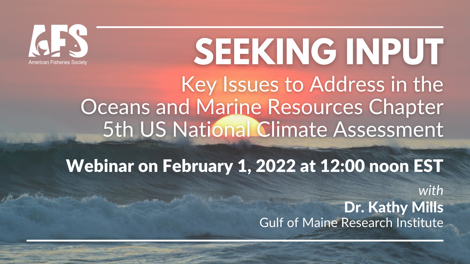 Seeking Input Information & Issues to Include in the Oceans & Marine Resources Chapter of the 5th US National Climate Assessment (2)