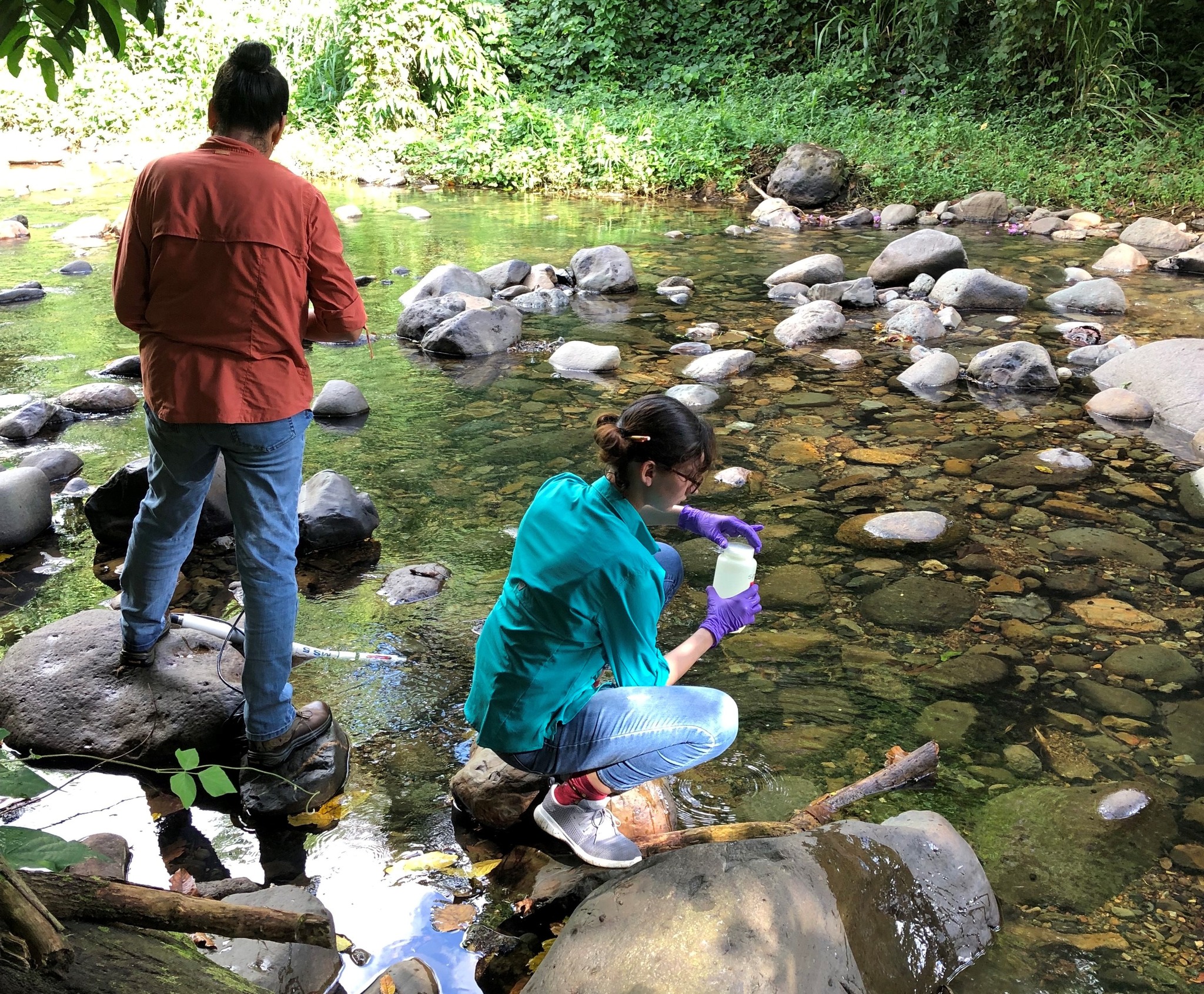 hutton 2021 water sampling