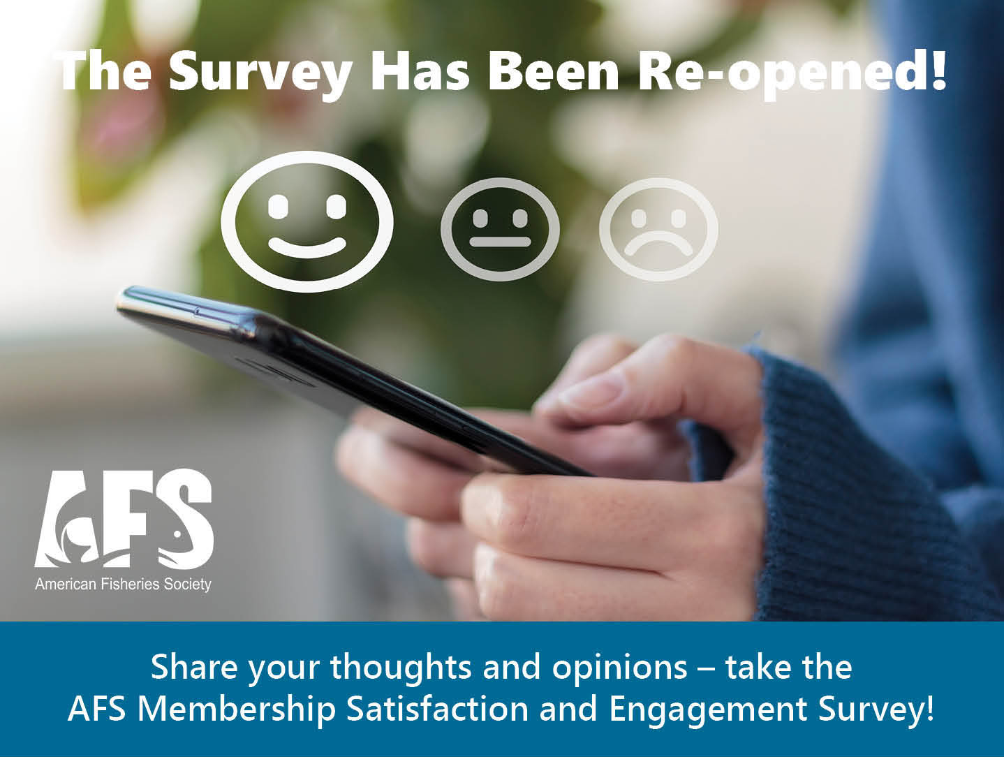 AFS Member Survey reopened graphic